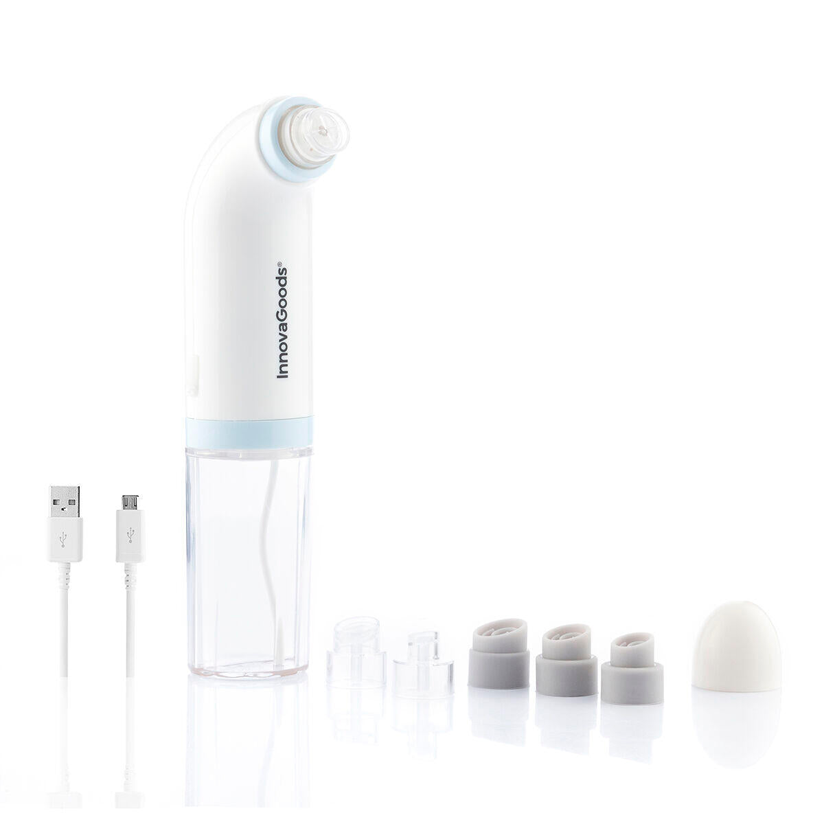 Hidrolimpiador Facial de Impurezas Recargable "Hyser" InnovaGoods