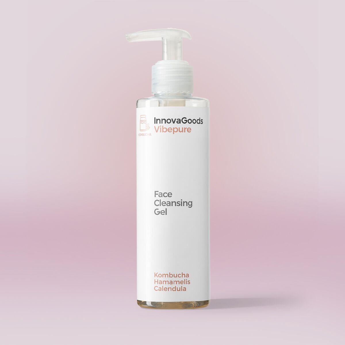 Gel Limpiador Facial Kombucha "Vibepure" InnovaGoods 200 ml