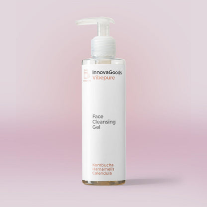 Gel Limpiador Facial Kombucha "Vibepure" InnovaGoods 200 ml