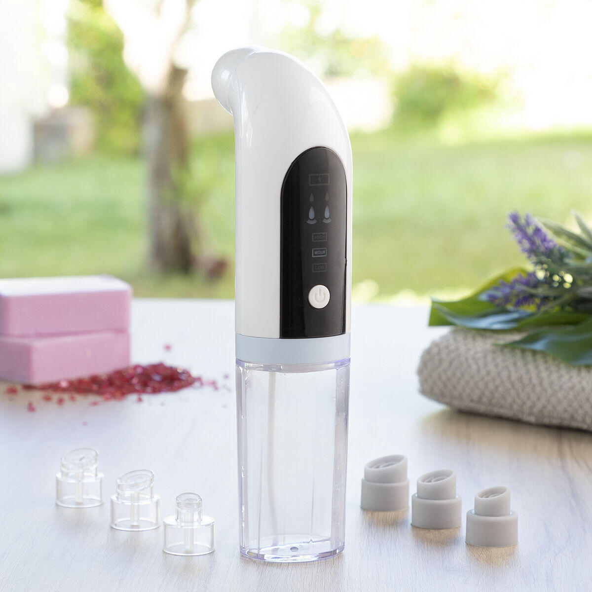 Hidrolimpiador Facial de Impurezas Recargable "Hyser" InnovaGoods