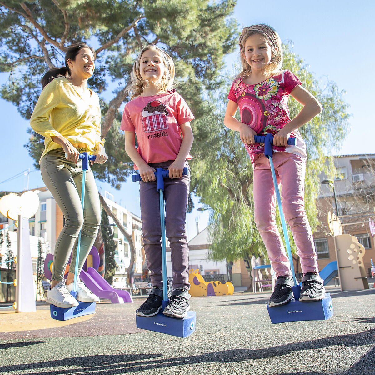 Pogo Saltarín de Goma "Funp" InnovaGoods | Niños y Adultos | Interior y Exterior