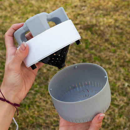 Lâmpada Antimosquitos por Sucção 6 LED UV | Silenciosa | Sem Químicos | USB | InnovaGoods