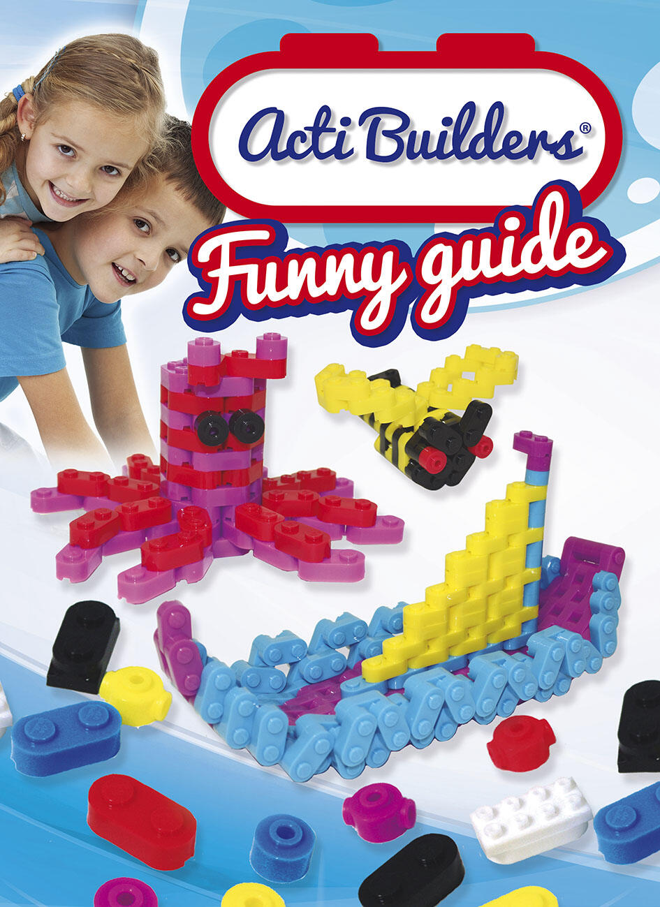 Acti Builders - Jogo de Blocos de Construção Didático 730 Peças