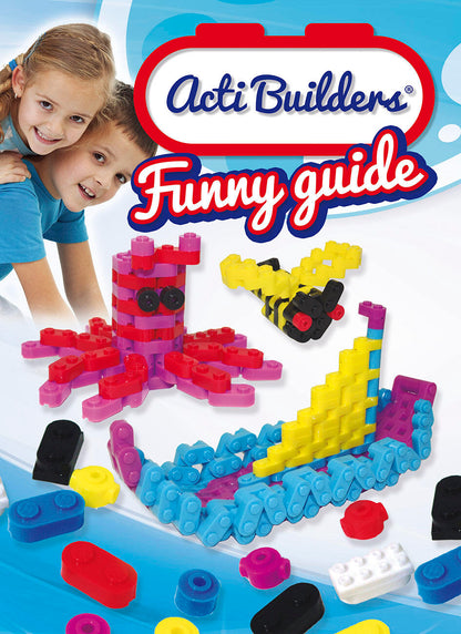 Acti Builders - Jogo de Blocos de Construção Didático 730 Peças