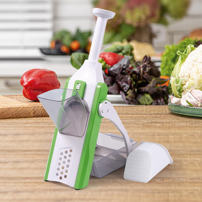 Multifunctional Vegetable Cutter - Manual Kitchen Mandoline.