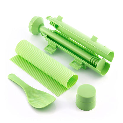 Set de Sushi Suzooka InnovaGoods 3 Piezas | Molde + Esterilla + Cuchara | Recetario