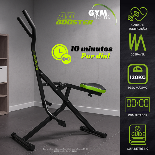 AB Booster Plus Máquina de Fitness Equipo de Musculación